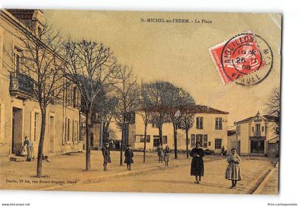 CPA 85 Saint Michel en L'herm la Place