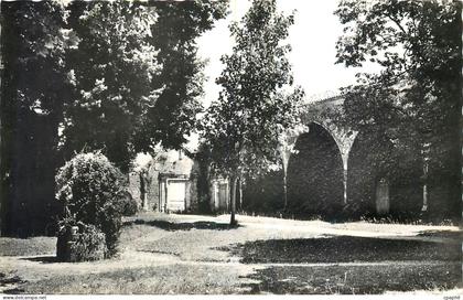CPA Abbaye de St Michel en l'Herm Vendee Exterieur du Refectoire