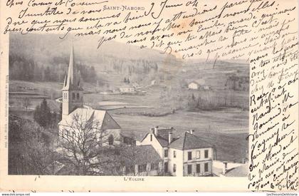 [-40%] FRANCE - 88 - SAINT NABORD - Léglise - Carte postale ancienne