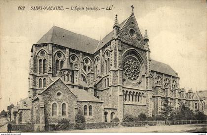 CPA Saint Nazaire L Eglise