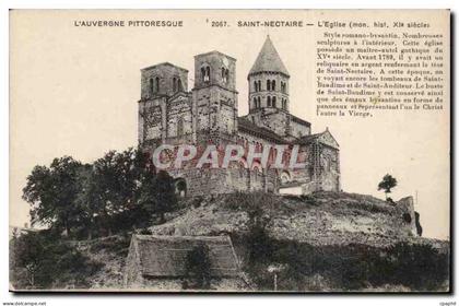 CPA Saint Nectaire L'eglise