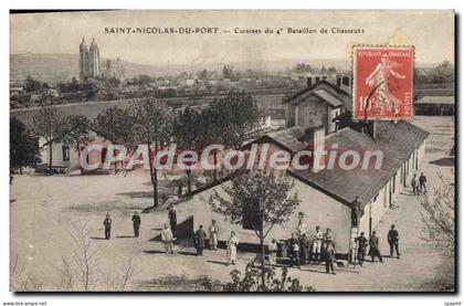 CPA Saint Nicolas Du Port Cuisines 4ème Chasseurs