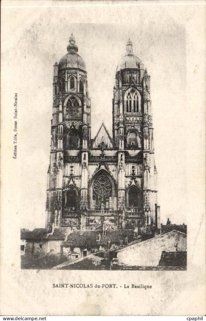 CPA Saint Nicolas du Port La basilique