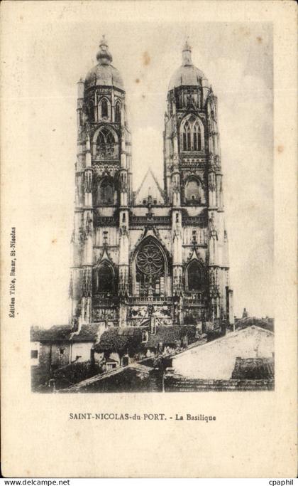 CPA Saint Nicolas Du Port La Basilique