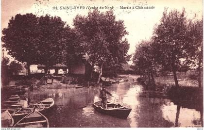 Carte POSTALE  Ancienne  de  SAINT  OMER - Marais à Clairmarais
