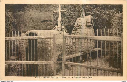 CPA Saint Pair sur Mer La Fontaine Saint Gaud