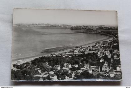Cpm 1960, Saint Pair sur mer, vue d'ensemble vers Granville, Manche 50