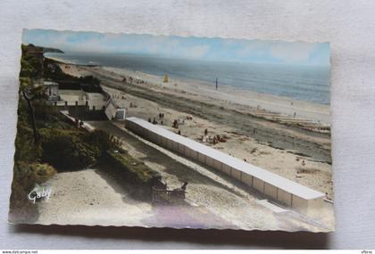 Cpsm, Saint Pair sur mer, la digue et la plage, Manche 50