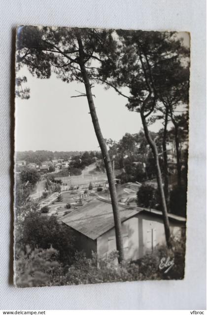 Cpm 1961, Saint Palais sur mer, le golf, au fond les tennis, Charente Maritime 17