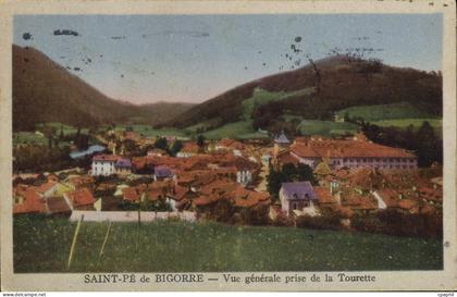 CPA Saint Pe De Bigorre Vue Generale Prise De La Tourette