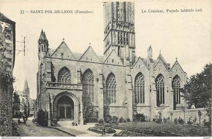 CPA Saint Pol de Leon Finistere Le Creisker