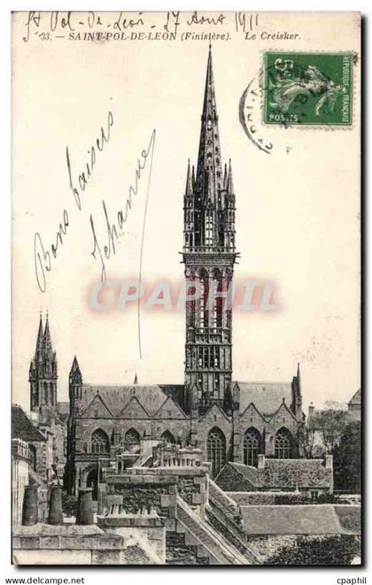 Saint pol de leon CPA Le Creisker