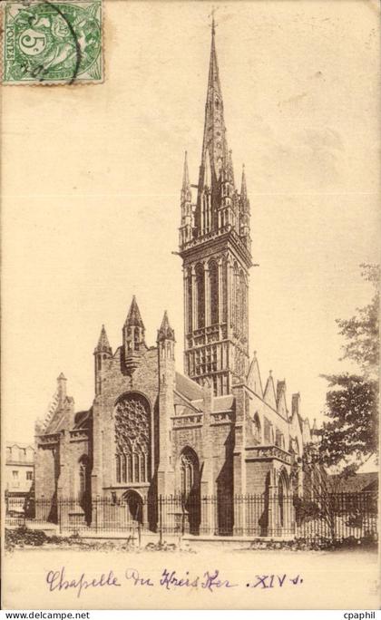 Saint Pol de Leon CPA Le Kreis Ker Facade