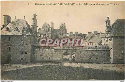 CPA Environs de Saint Pol de Leon Le Chateau de Kerjean