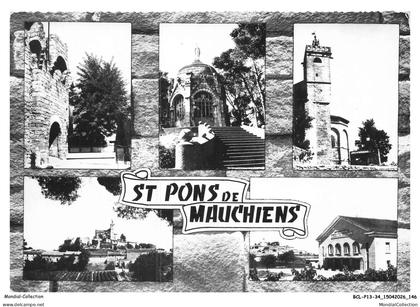 BCLP13-1222-34 - Le languedoc touristique - SAINT-PONS-DE-MAUCHIENS - Reflets du pays