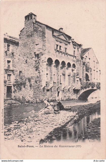 34 SAINT PONS DE THOMIERES LA MAISON DU GOUVERNEUR