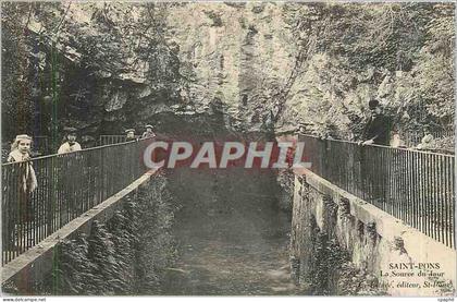 CPA Saint Pons La Source du Jaur