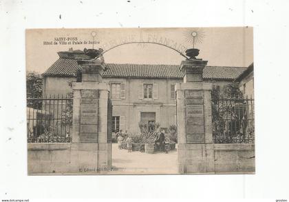 SAINT PONS HOTEL DE VILLE ET PALAIS DE JUSTICE