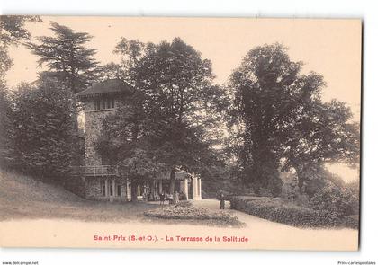 CPA 95 Saint Prix la Terrasse de la Solitude