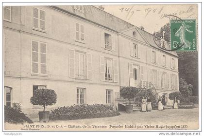 CPA SAINT-PRIX - CHATEAU DE LA TERRASSE