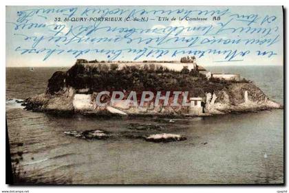 CPA Saint Quay Portrieux L'Ile de la Comtesse