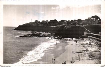 CPA Saint Quay Portrieux La Plage du Chate et le Semaphore