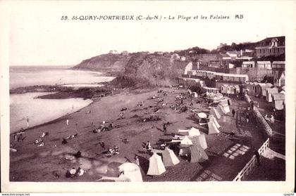 CPA SAINT-QUAY-PORTRIEUX plage falaises