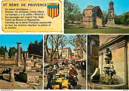 Carte Postale - 13 - Saint Remy de Provence - Multivues - Blasons - CPM - Voir Scans Recto-Verso - Poscard - Carta Posta