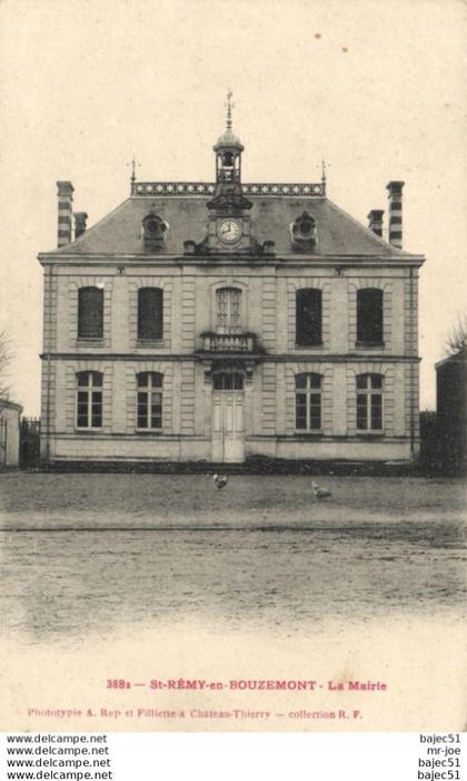 Saint Rémy en Bouzemont - la mairie