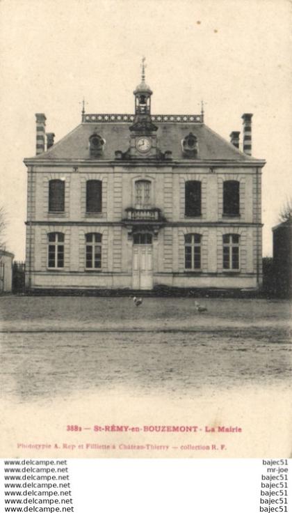 Saint Rémy en Bouzemont - la mairie