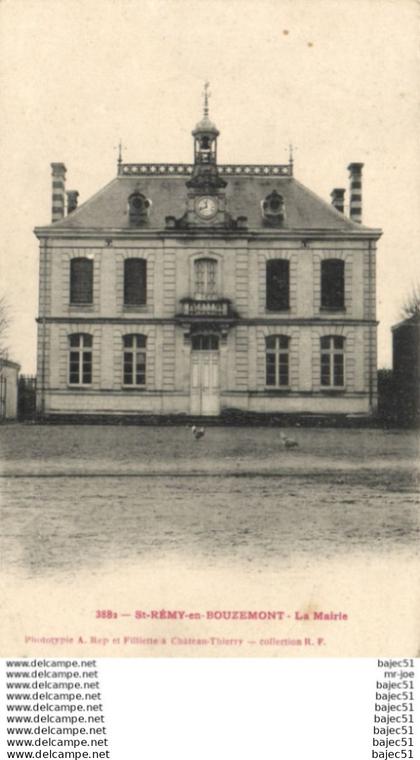 Saint Rémy en Bouzemont - la mairie