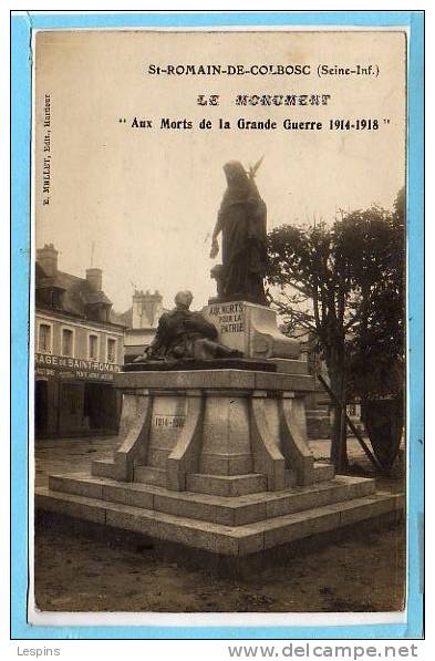 76 - SAINT ROMAIN DE COLBOSC -- Le Monument...