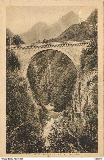 CPA Saint Sauveur Pont Napoleon