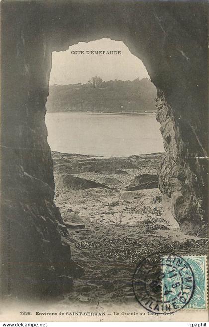 CPA Environs de Saint Servan La Gueule au Loup
