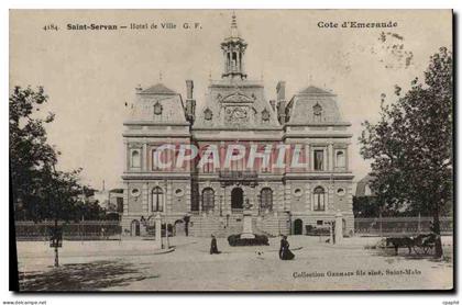 CPA Saint Servan Hotel de Ville