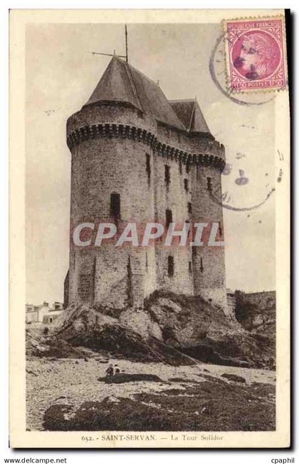 CPA Saint Servan La Tour Solidor