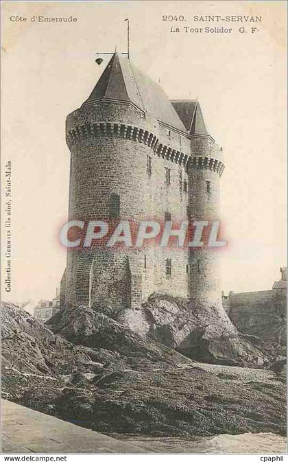 CPA Saint Servan La Tour Solidor