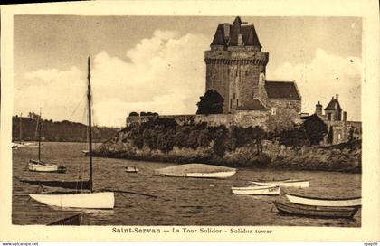 CPA Saint Servan La Tour Solidor