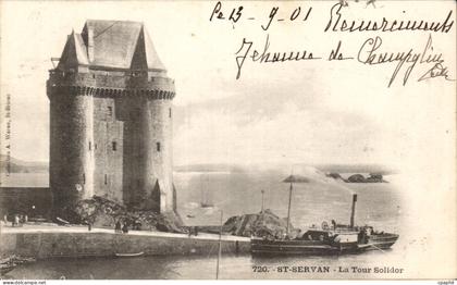 Saint Servan - La Tour Solidor - CPA