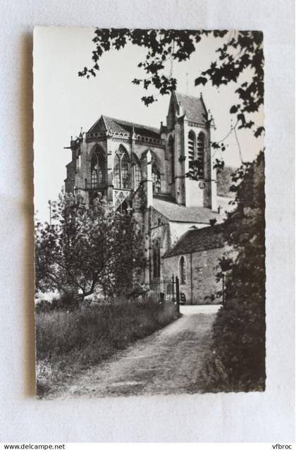 Cpsm, Saint Sulpice de Favières, l'église, Essonne 91