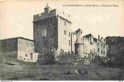 69 - Saint Symphorien sur Coise - Château de Pluvy - Animée - Carte Neuve - CPA - Voir Scans Recto-Verso