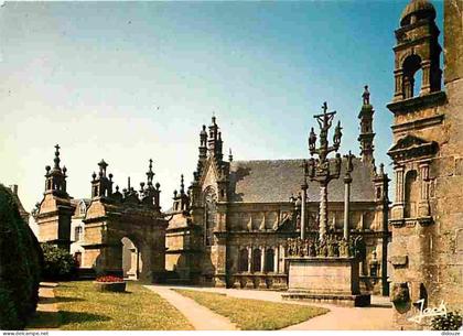 29 - Saint Thegonnec - Le Calvaire Breton - La Chapelle Ossuaire - La Porte monumentale - Flamme Postale - Voir Scans Re