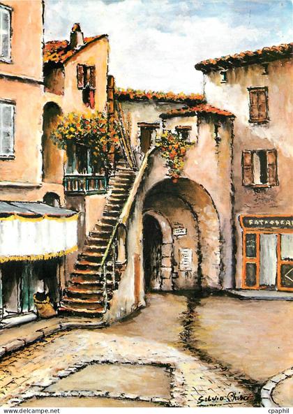 CPM Saint Tropez d'apres Silvio Shisdi