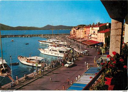 CPM Saint Tropez (Var) Le quai Suffren