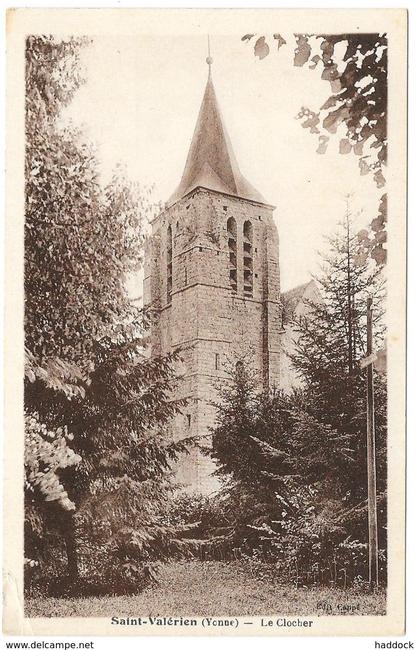 SAINT VALERIEN : LE CLOCHER