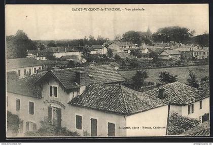 CPA Saint-Vincent-de-Tyrosse, Vue générale