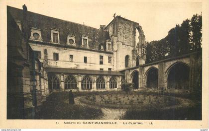 CPA Abbaye de Saint Wandrille Le Cloitre