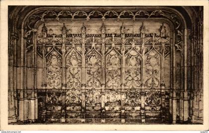 CPA Abbaye De Saint Wandrille Le Lavabo