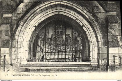 CPA Saint Wandrille Le Sepulcre