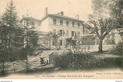 VAR  SAINT ZACHARIE  chateau vert